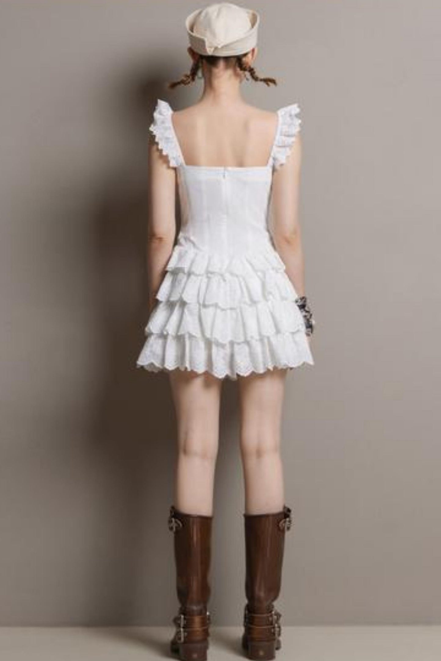 Hyacinth Halter Lace Dress