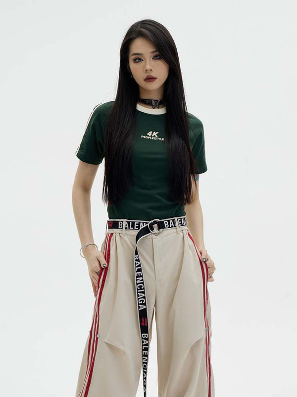 4K Simple Casual Plain T-Shirt