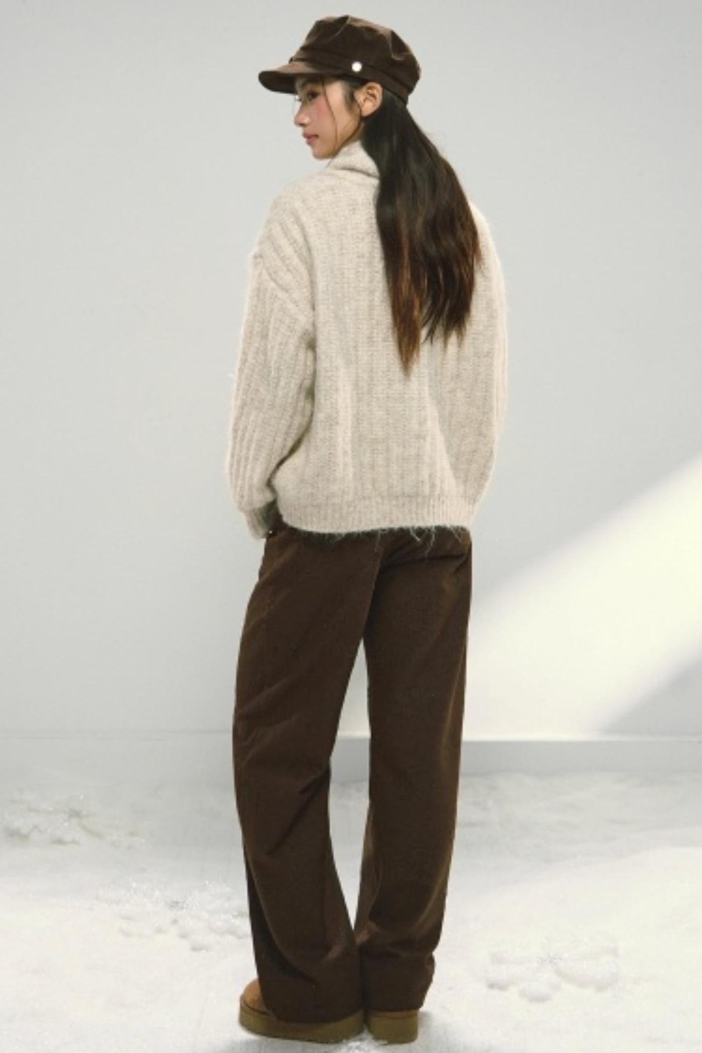 Melard Floral Jacquard Pants