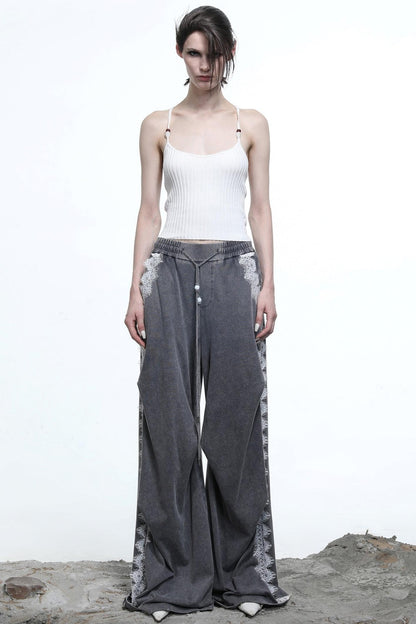 Convincing Wool Knit Halterneck Set-Up