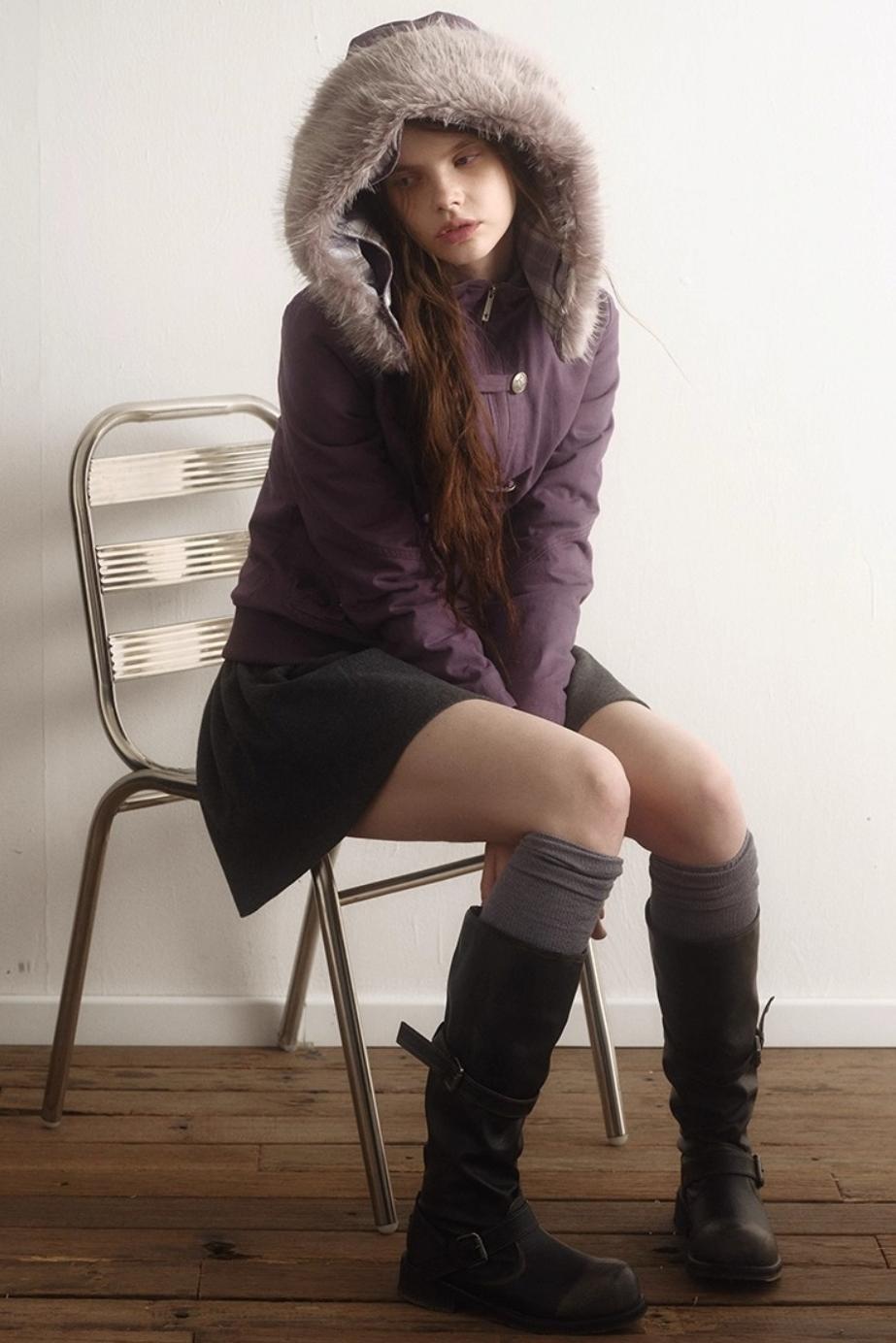 Purple Washed Vintage Jacket