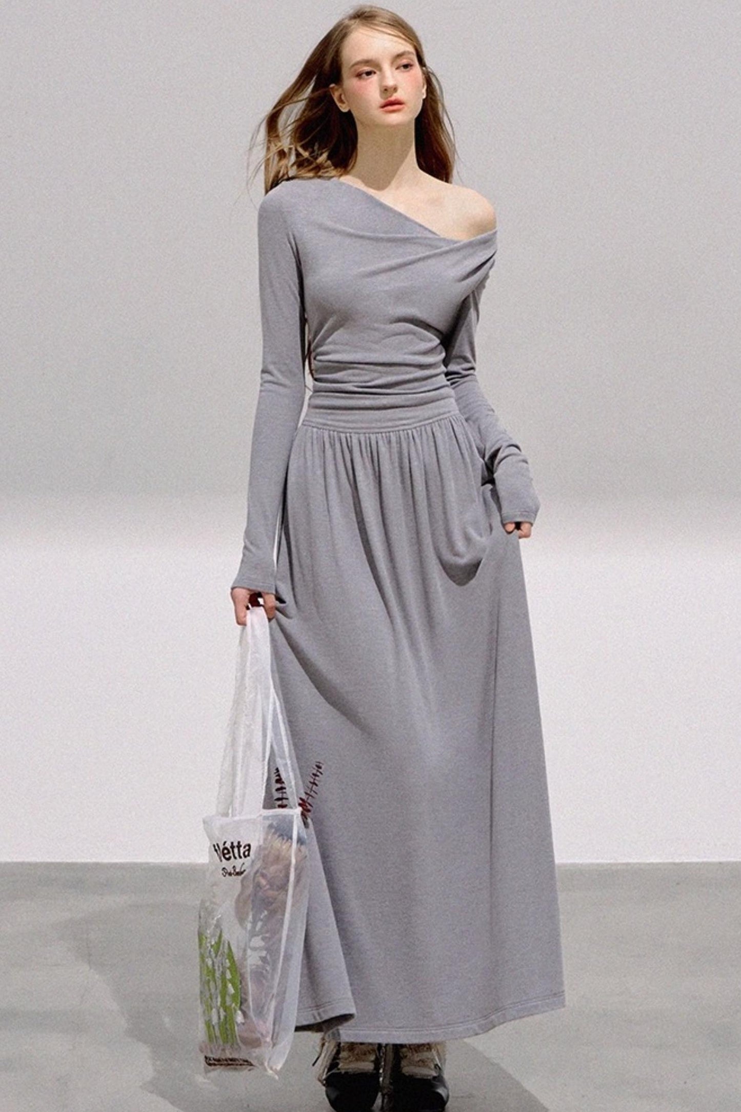 Cool Goddess Swing Collar Waist Dress