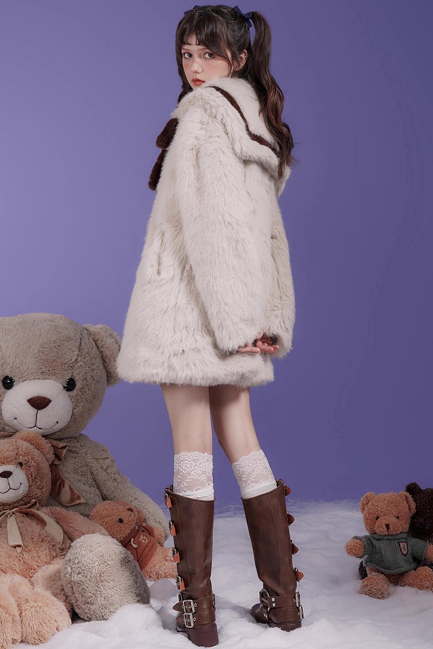 Little Bear Faux Fur Coat