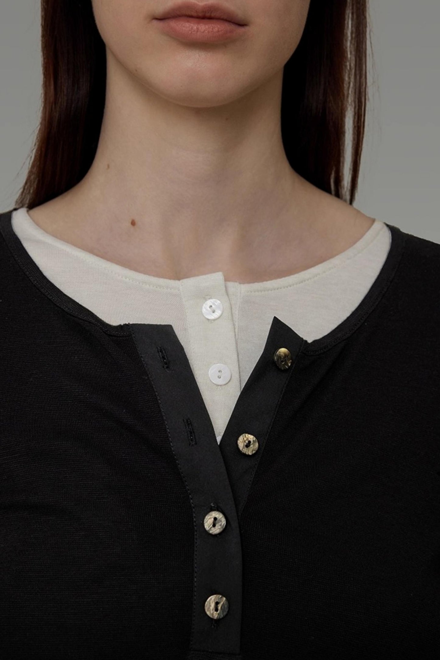 New Splicing Knitwear