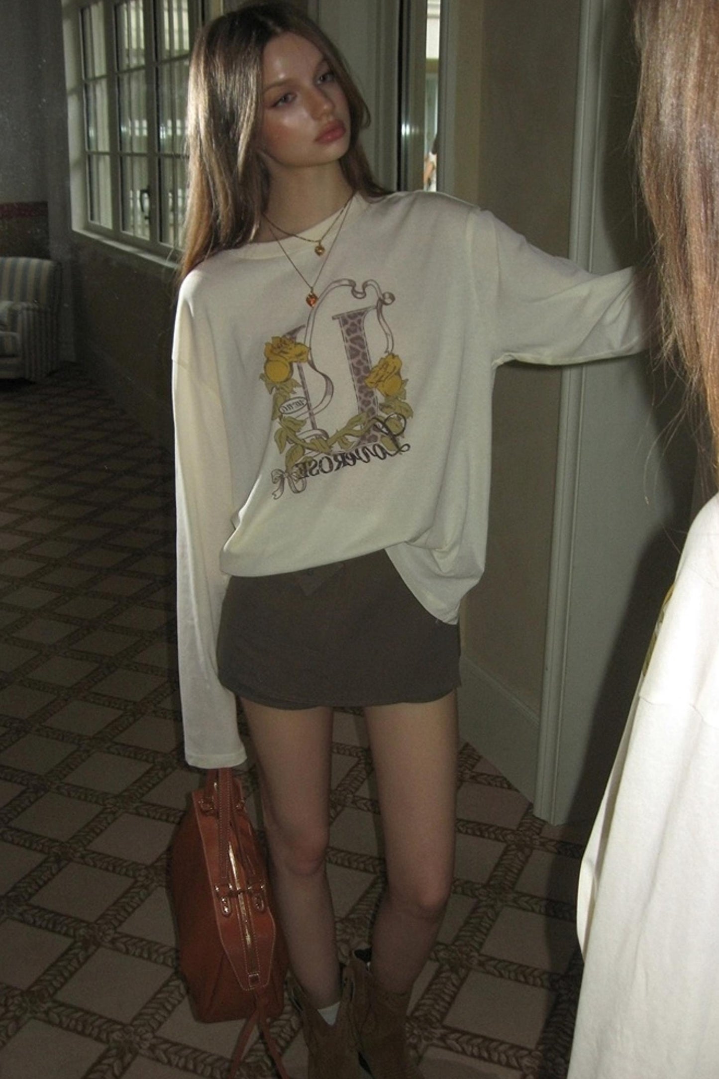 Long Sleeve Crew Neck T-Shirt