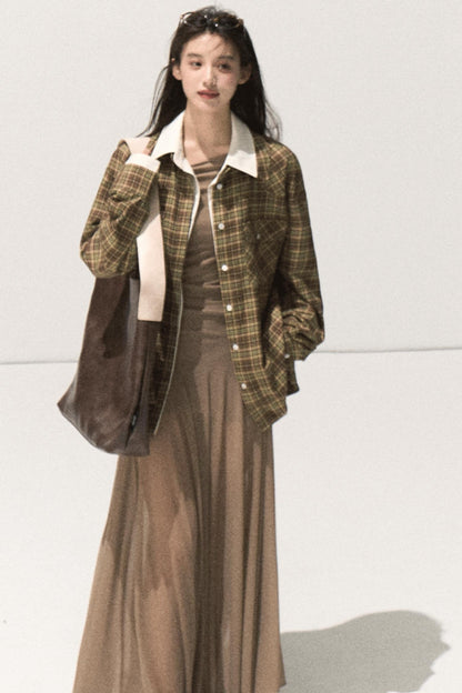 Soft Mist Shoulder Waist Dress