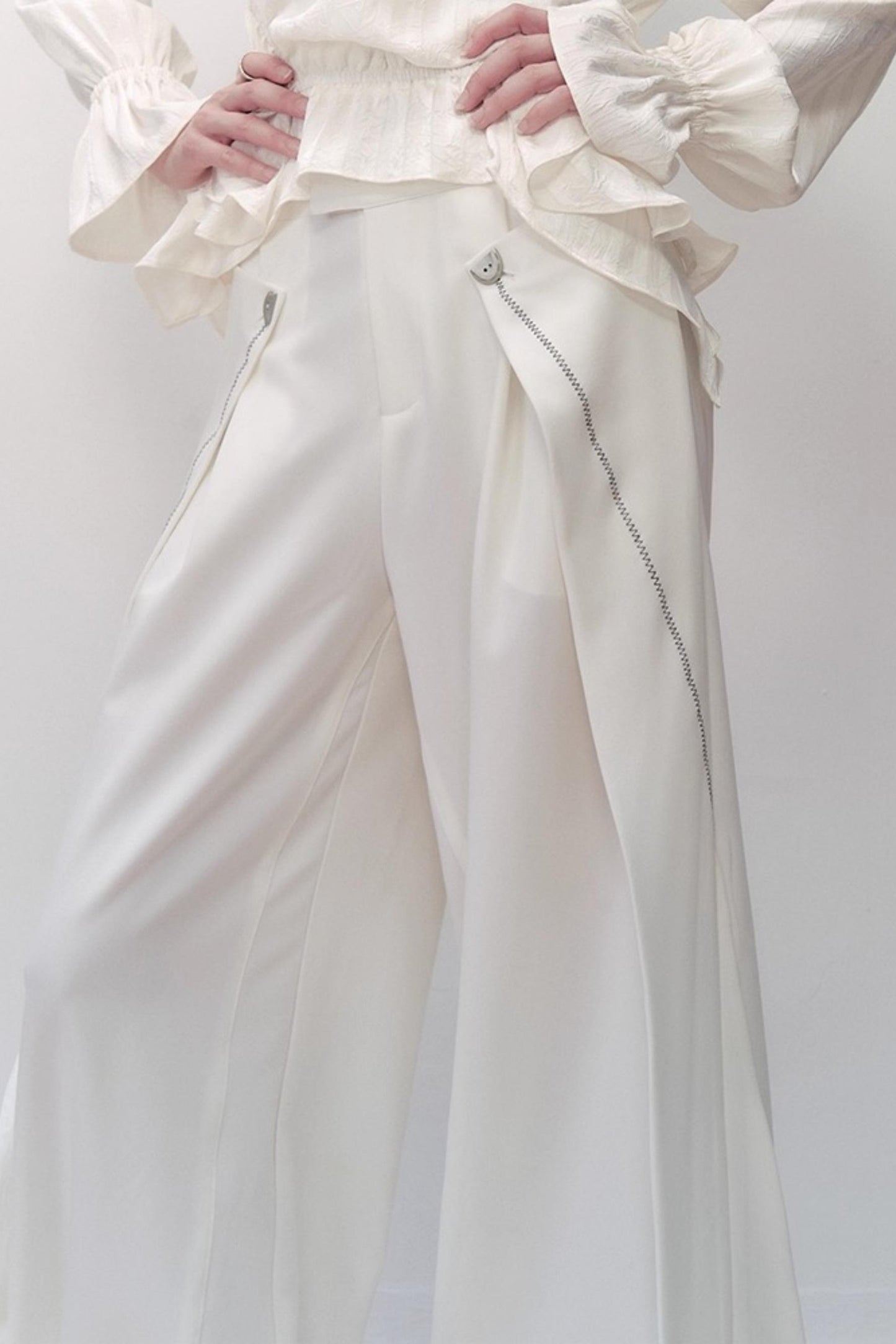 Black Wide-leg Pants