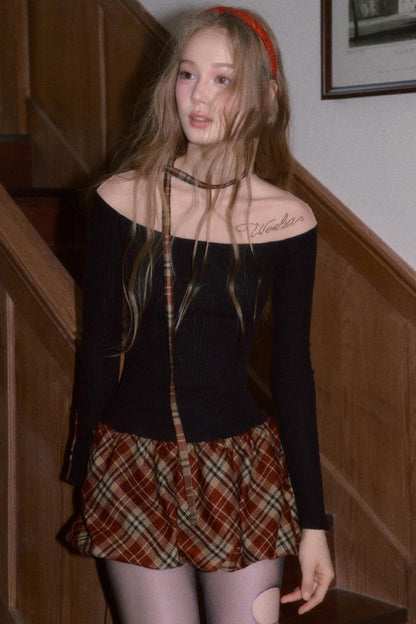 Color-Block Flower Bud Dress