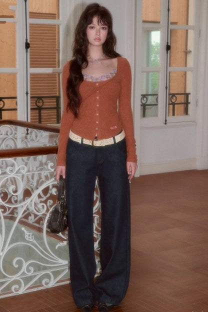 Contrasting Halterneck T-Shirt