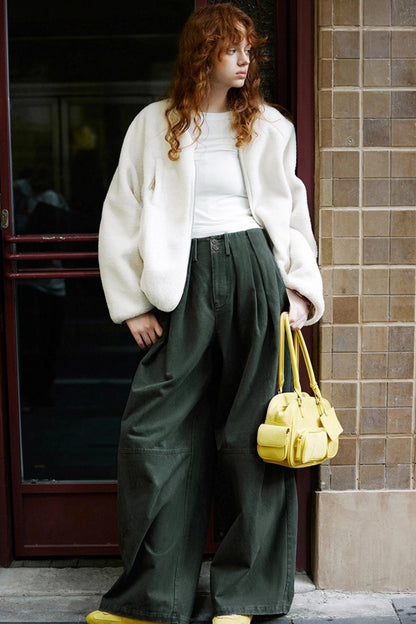 Lily Shadow Lambhair Coat