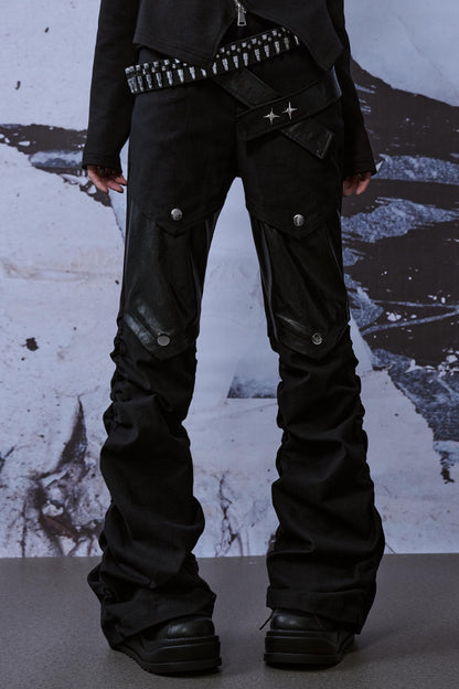 Street Style Patchwork Jeans