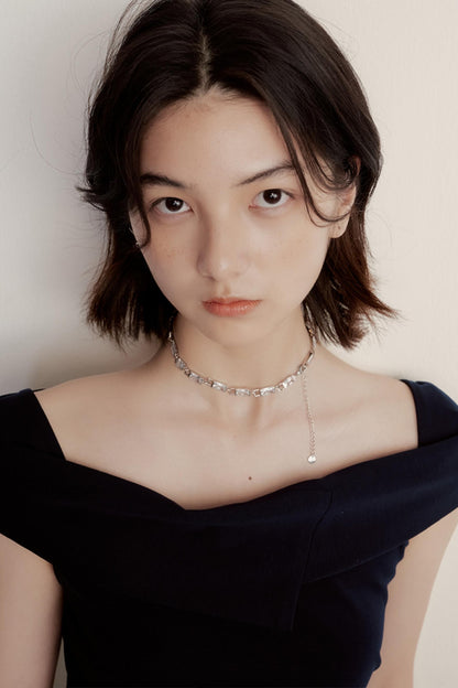 Midnight Patchwork Dress