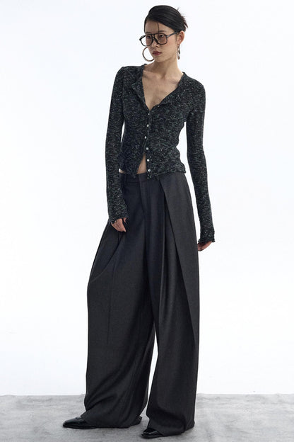 Glitter Sequins Knitted Top