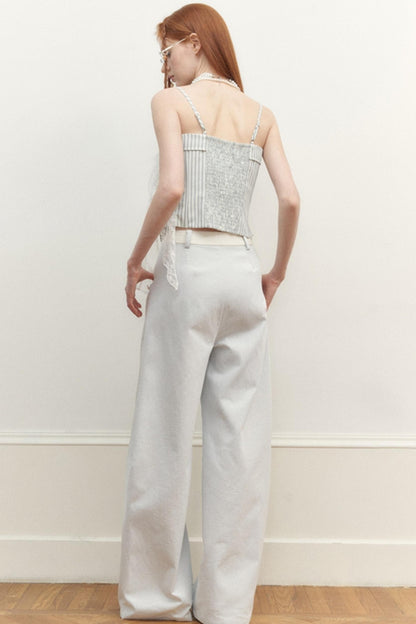 Irregular Stripe Cami Top