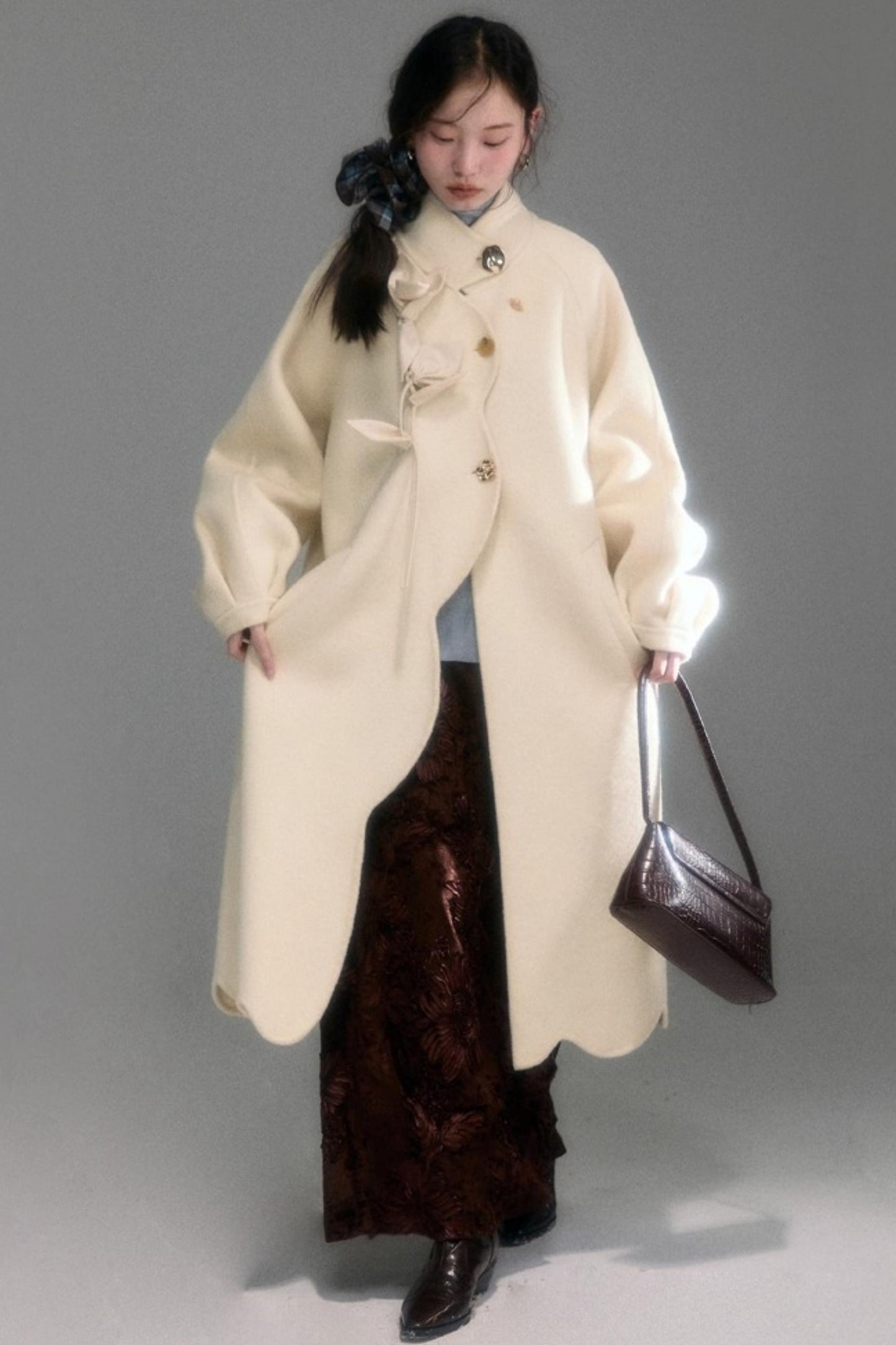 Castle Vine Velvet Skirt