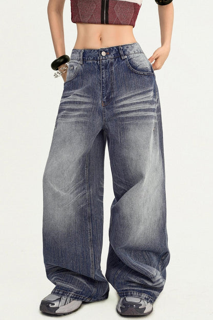 American Vintage Denim Wide-leg Pants