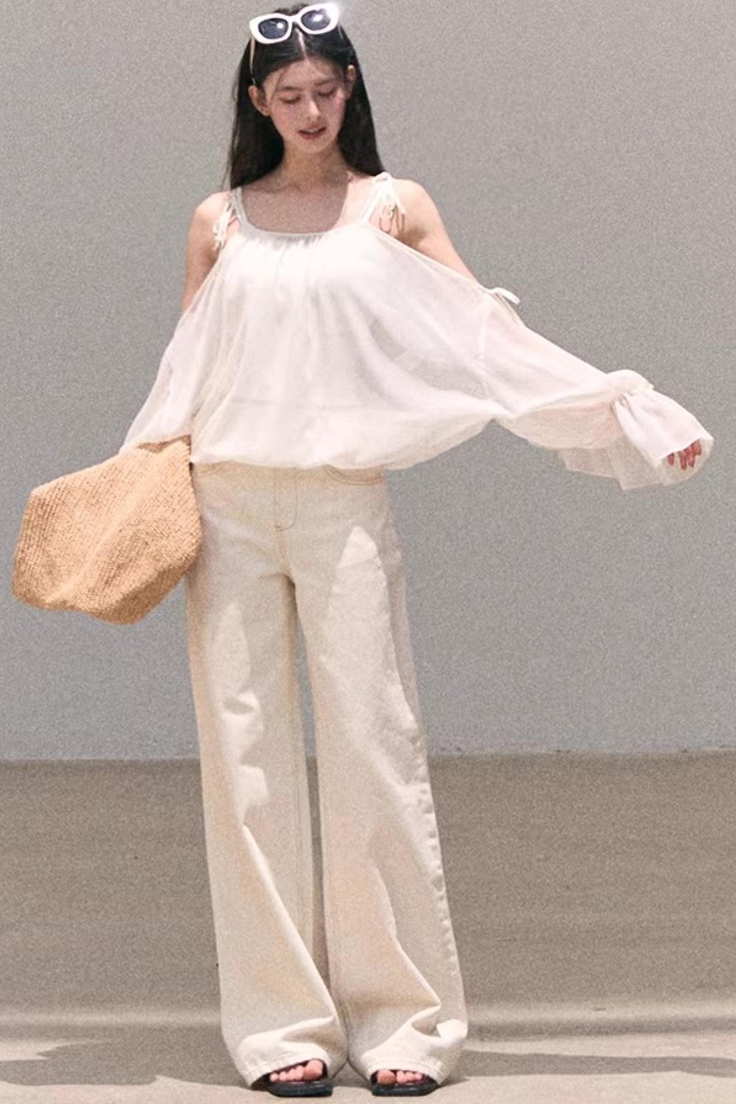 Lily of the Valley Chiffon Blouse