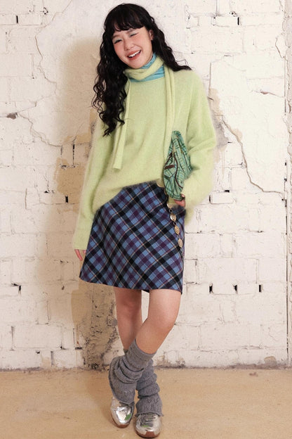 Pure Wool Dessert Roll Sweater