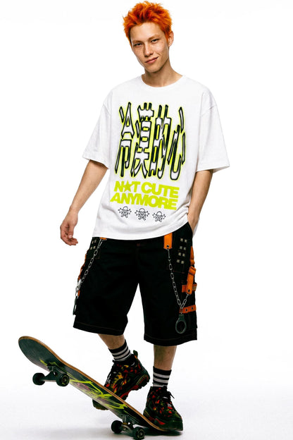 T-Shirt mit gleichgültigem Herz