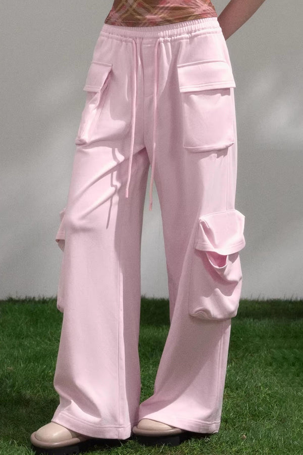 Multiple Pockets Sweatpants