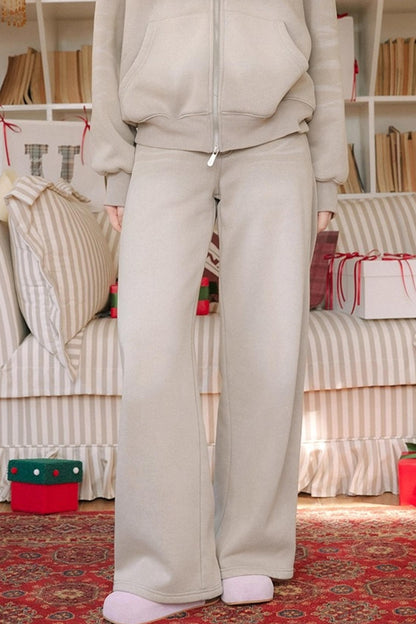 Gray Halo Hooded Jacket Set-Up