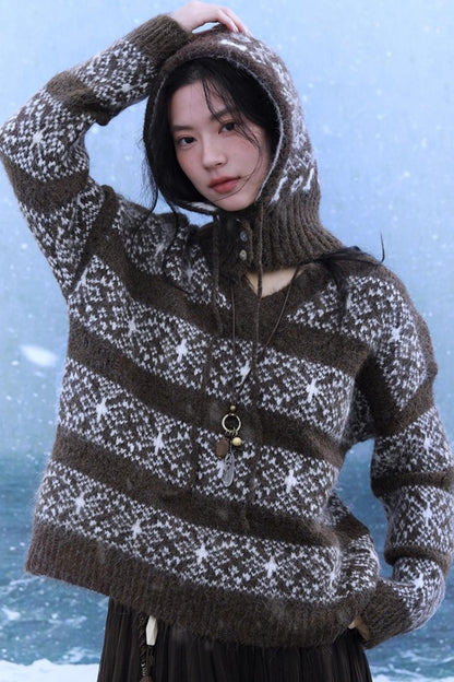Fair Isle Latte Sweater