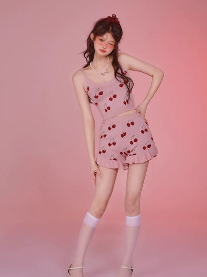 Pink Sweet Lust Knit Set