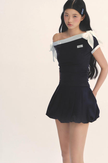 Slim Fit Short Sleeve Top