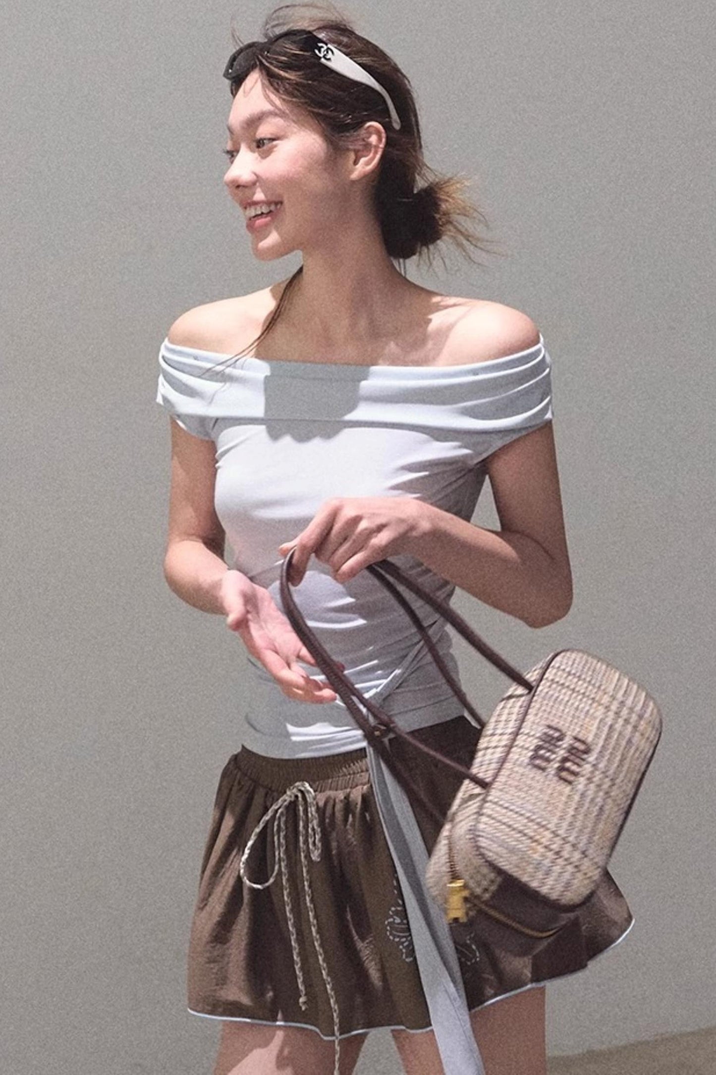 Summer Chic One-Shoulder Top