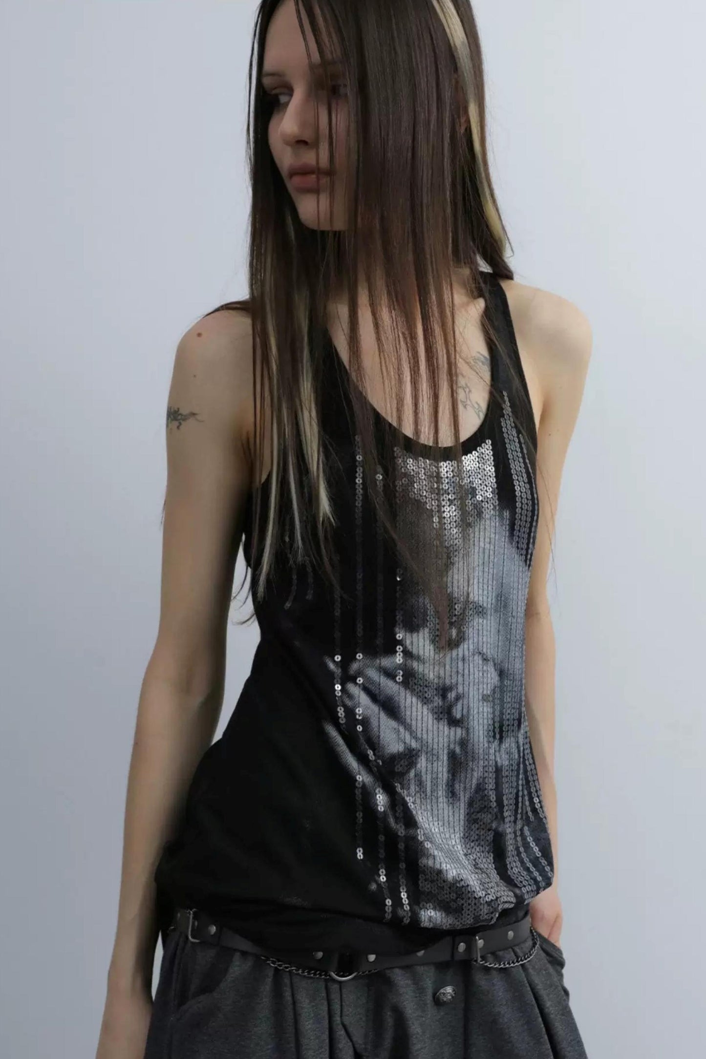 Millennial Hottie Sequin Vest