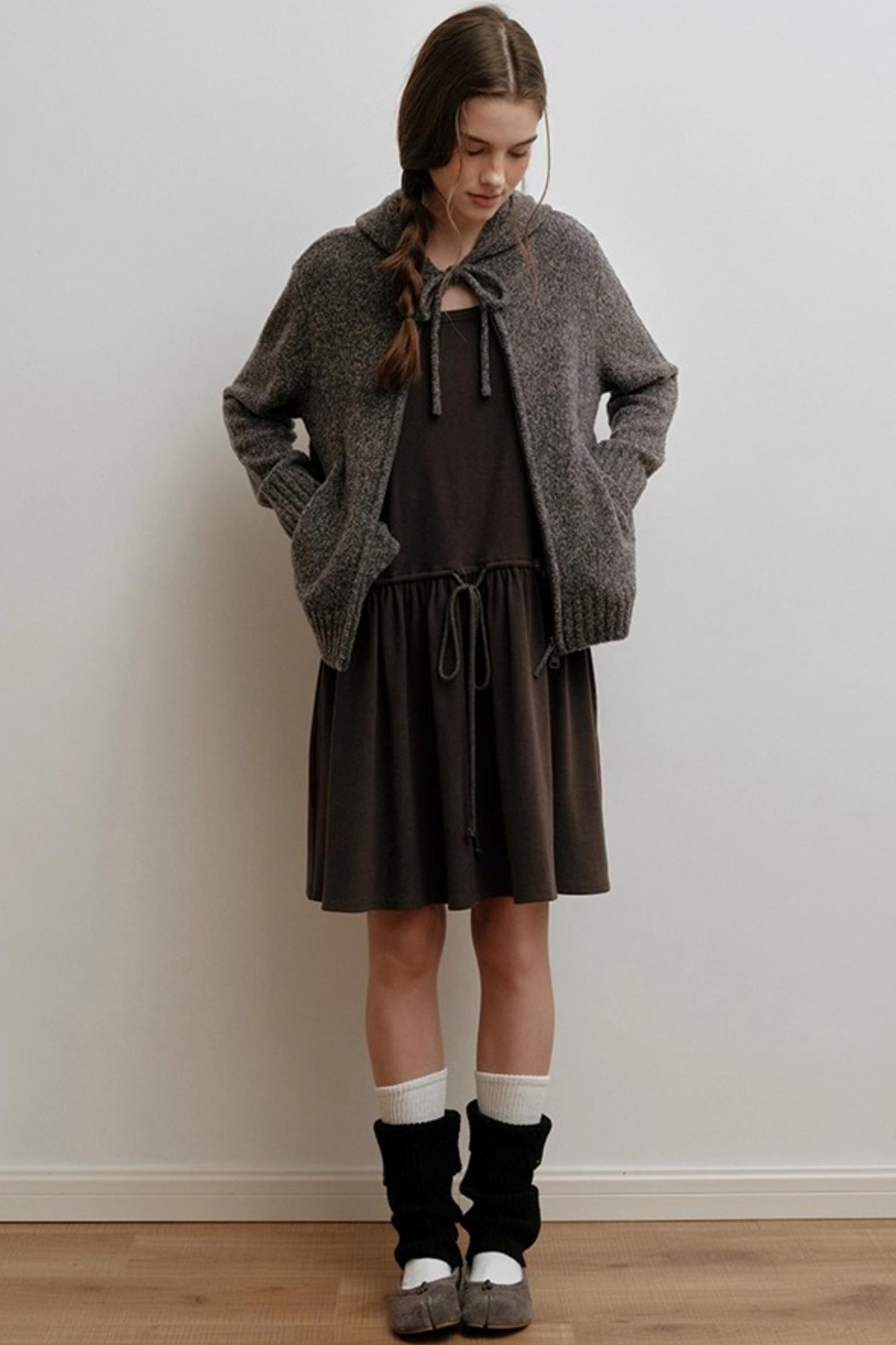 Floral Embroidered Knit Dress