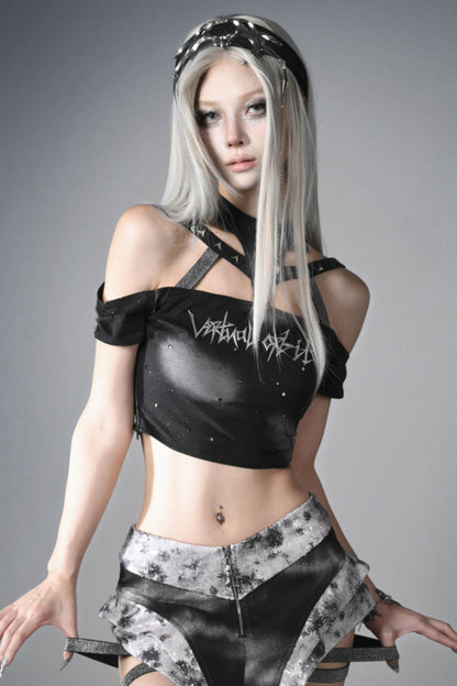 Cyberpunk Sequin Pants