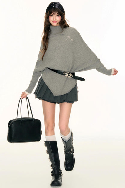 Embroidery Logo Cape Knitwear