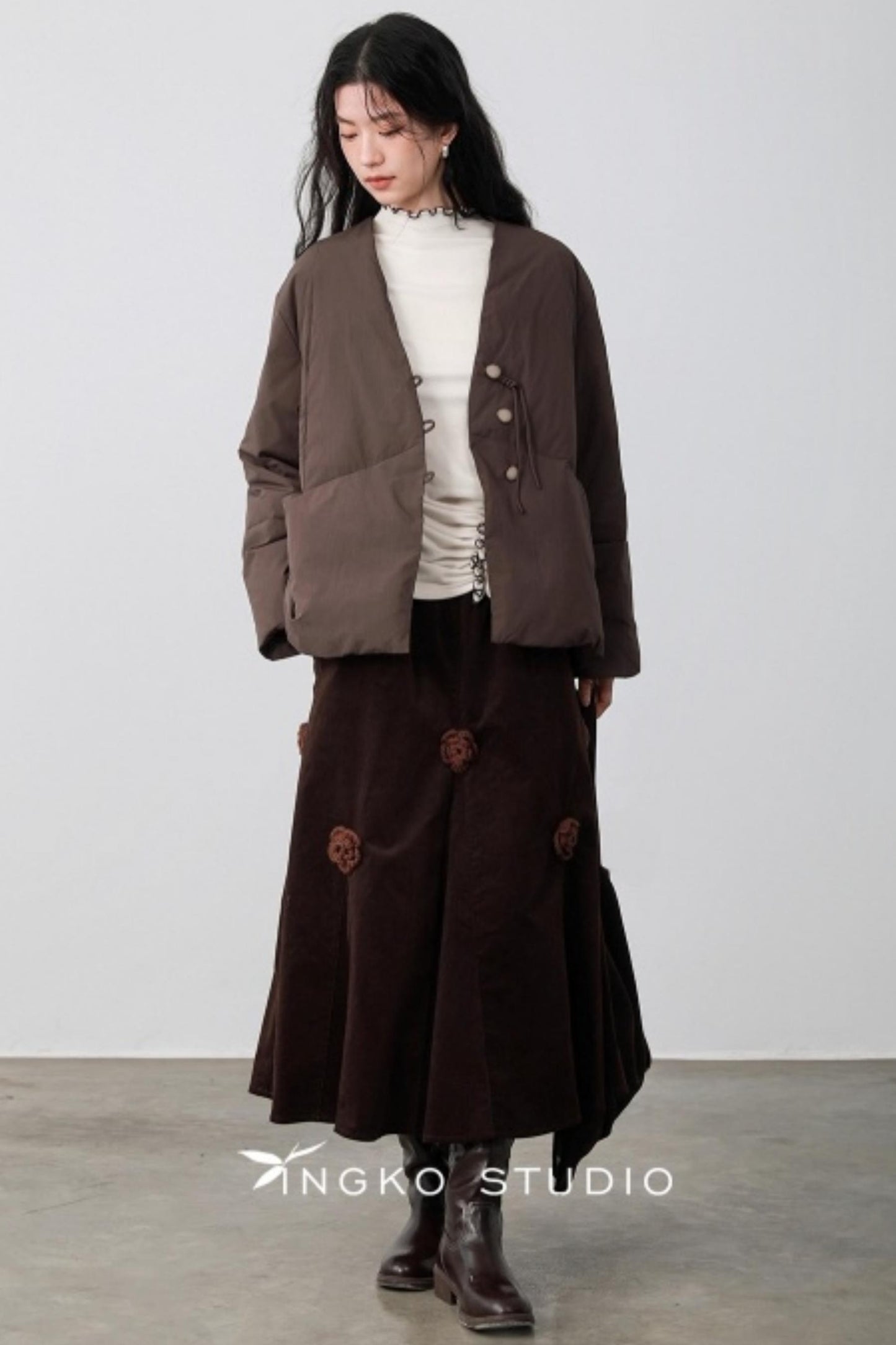 Mica White Ruffled Top