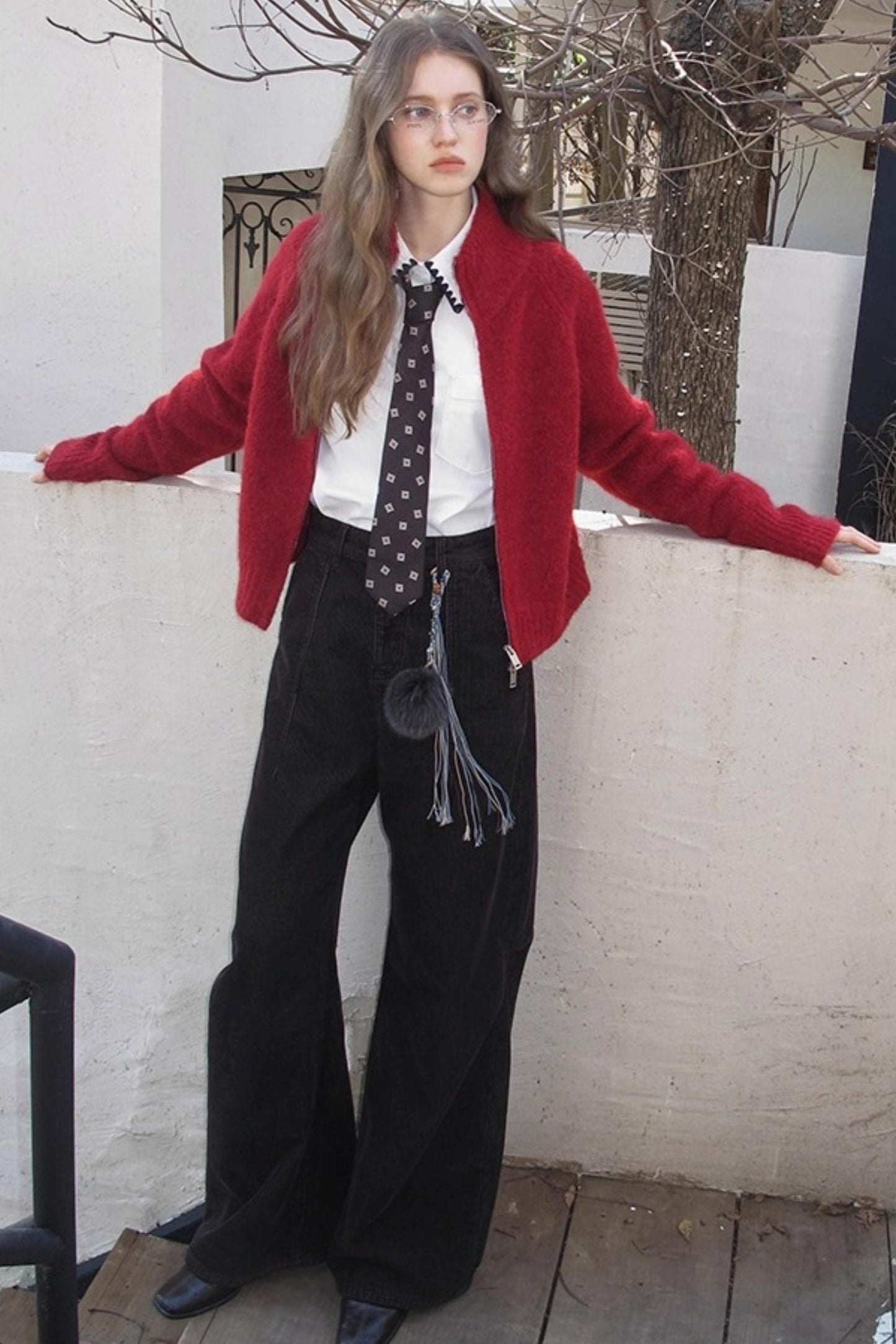 Shell-Edged Corduroy Winter Shirt