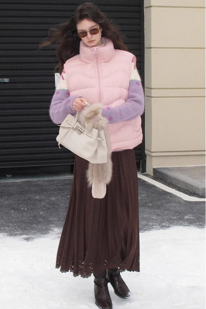 Cream Snow Vintage Cardigan