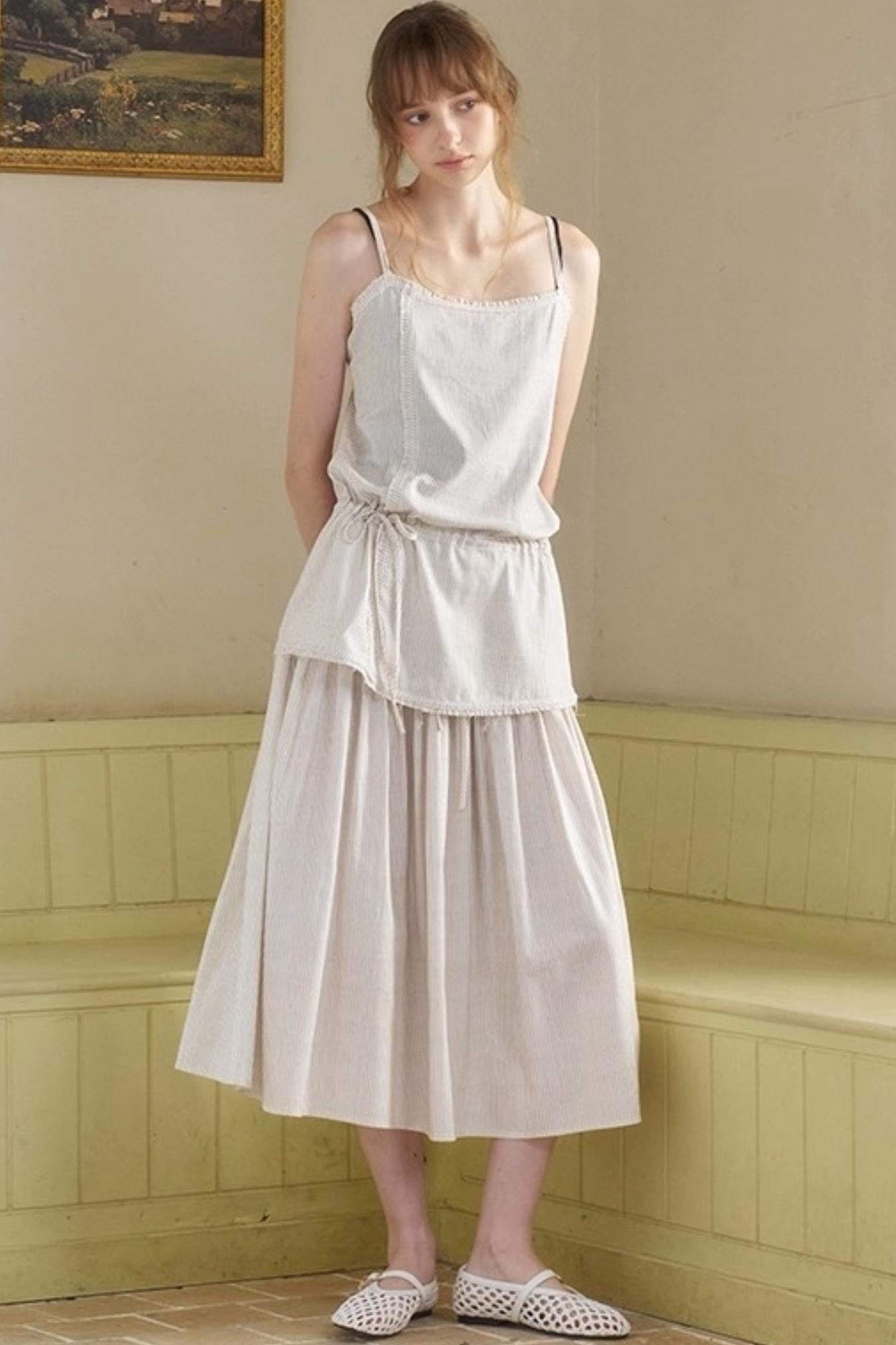 Holiday Striped Slacks Set-Up