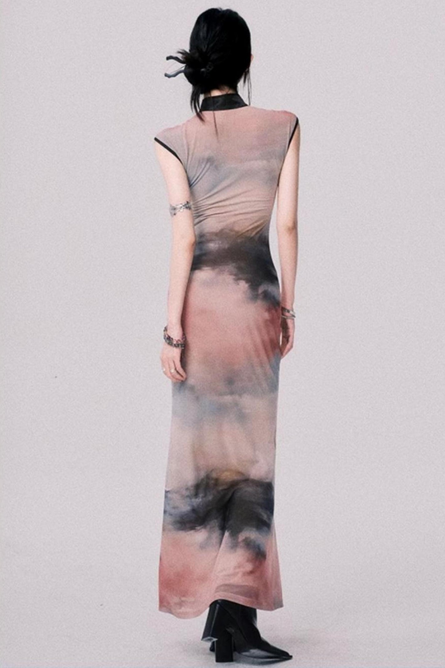 Sunset Cheongsam Dress