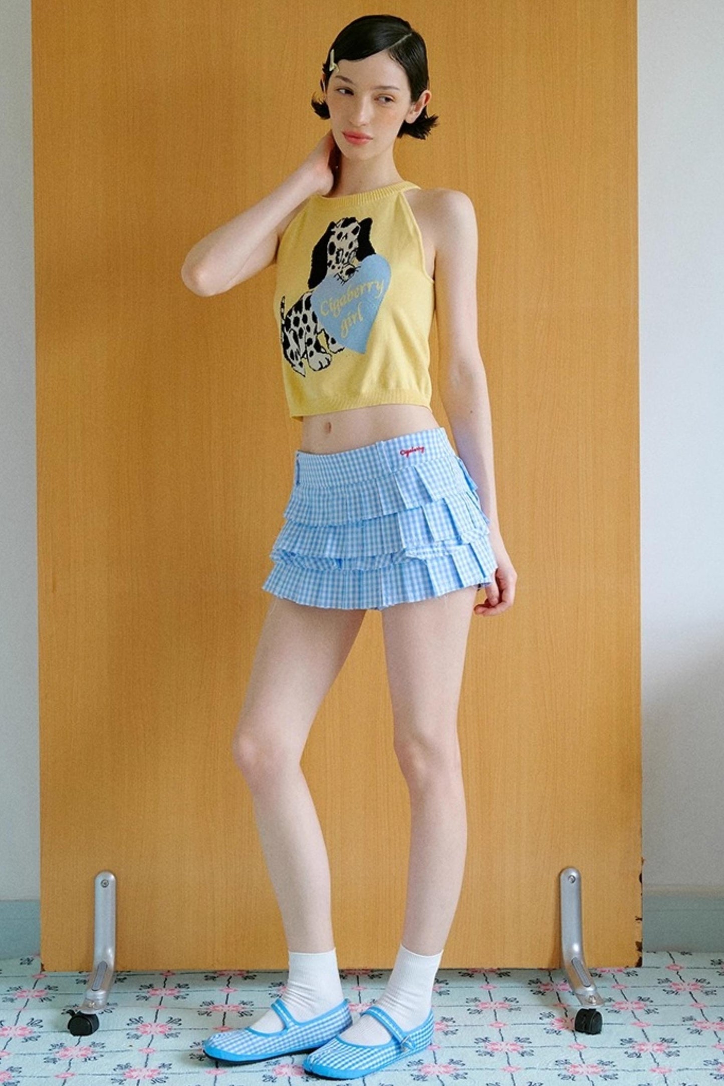 Yellow Dalmatian Puppy Top