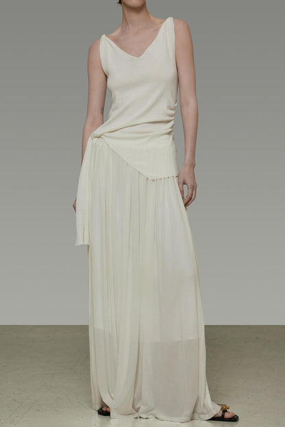 Irregular V-Neck Summer Tank