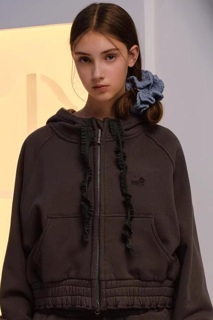 Multi-Color Lace Yarn Hair Tie