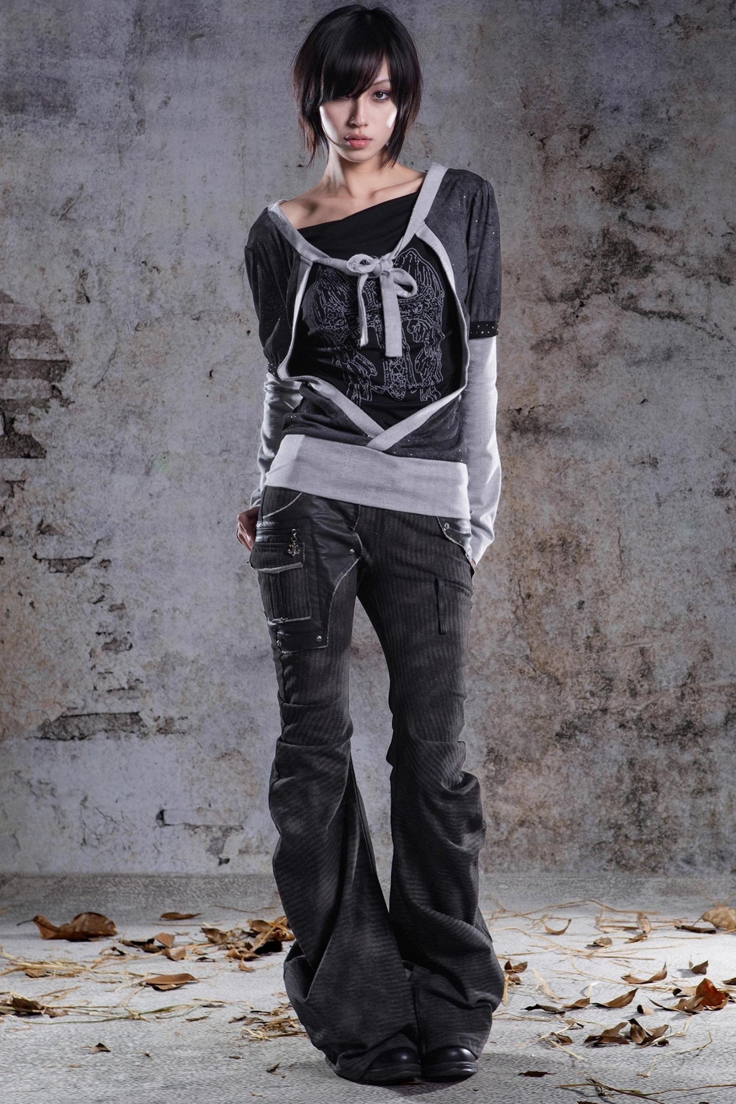 Original V-Neck Knitted Top