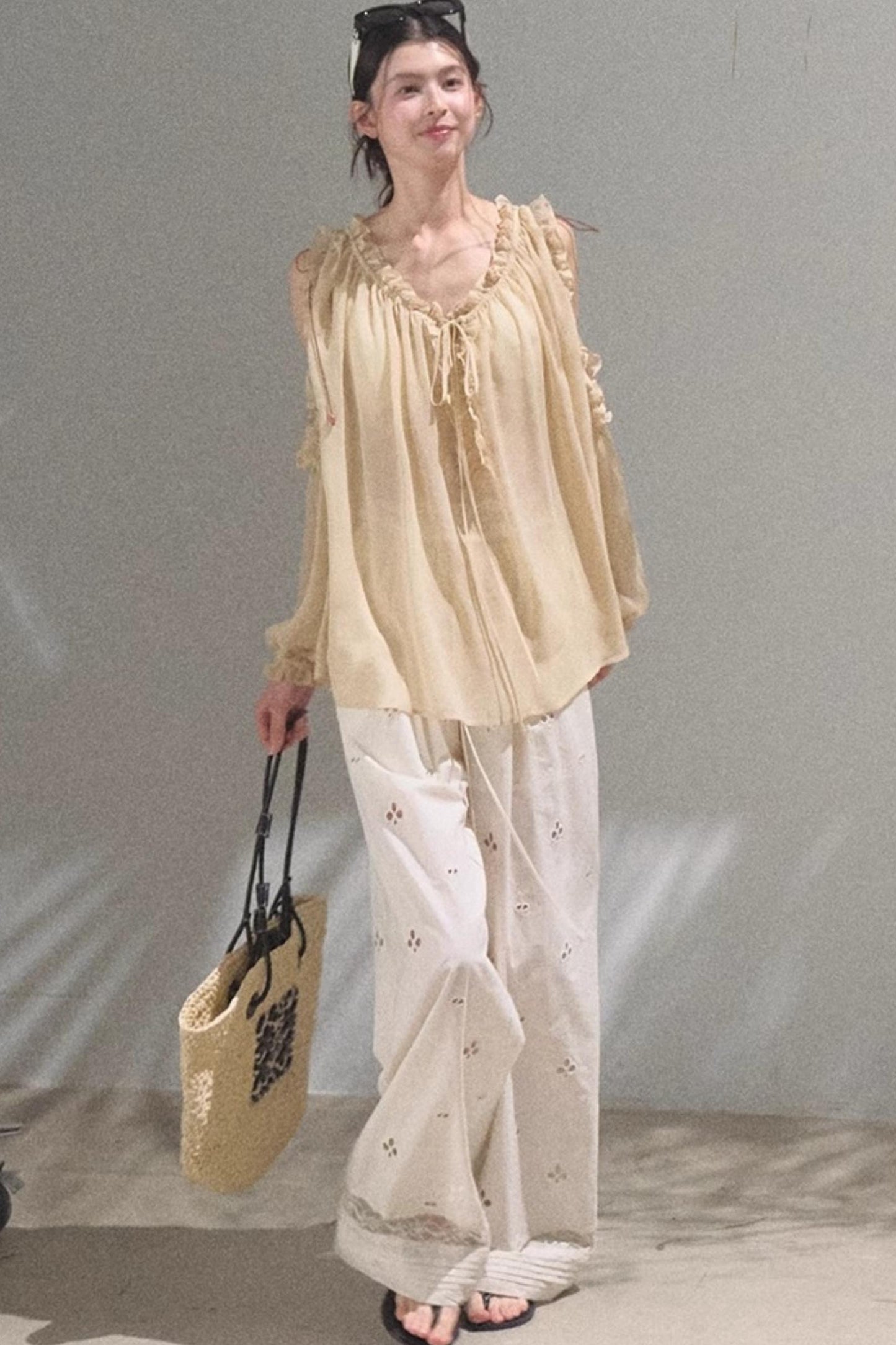 Summer Breeze Chiffon Top