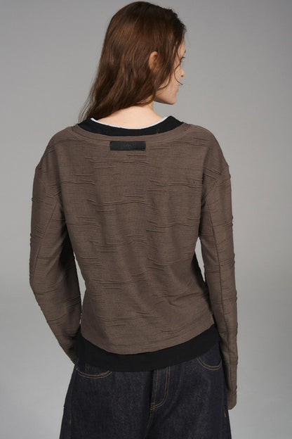 Multi-layer Skin Fit T-Shirt