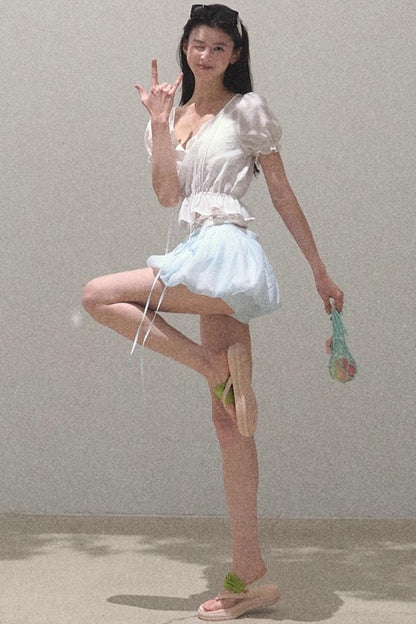 Gentle Flower Culottes Set-Up