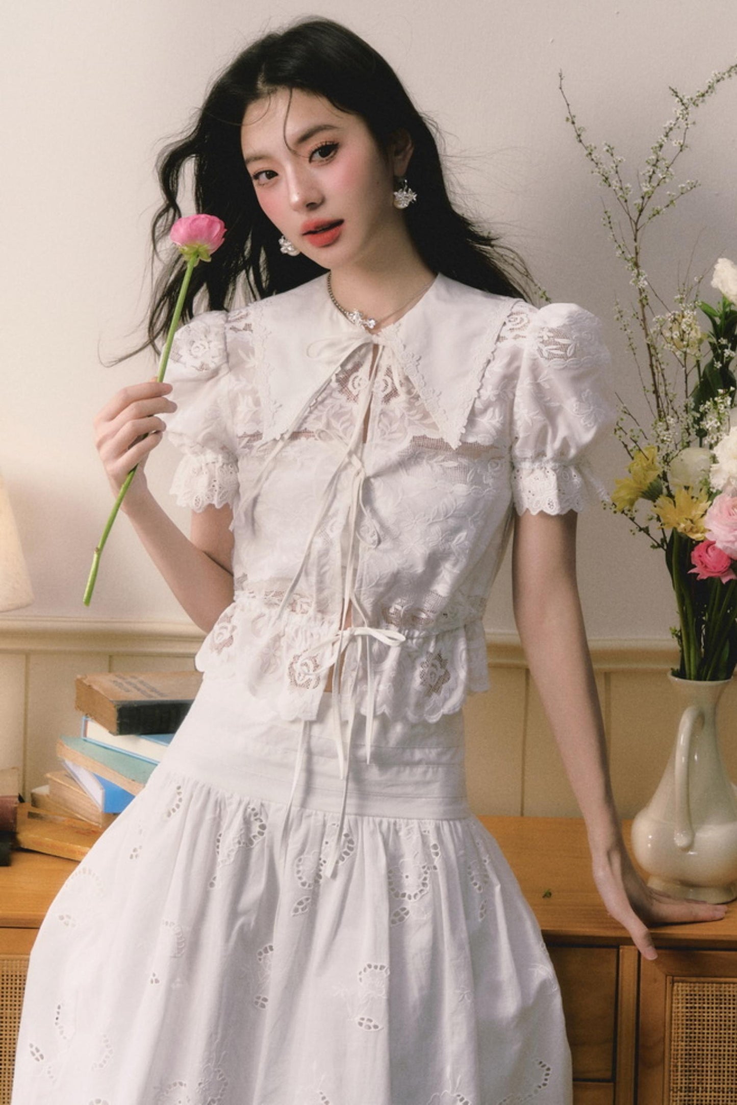 Airy Lace Shirt