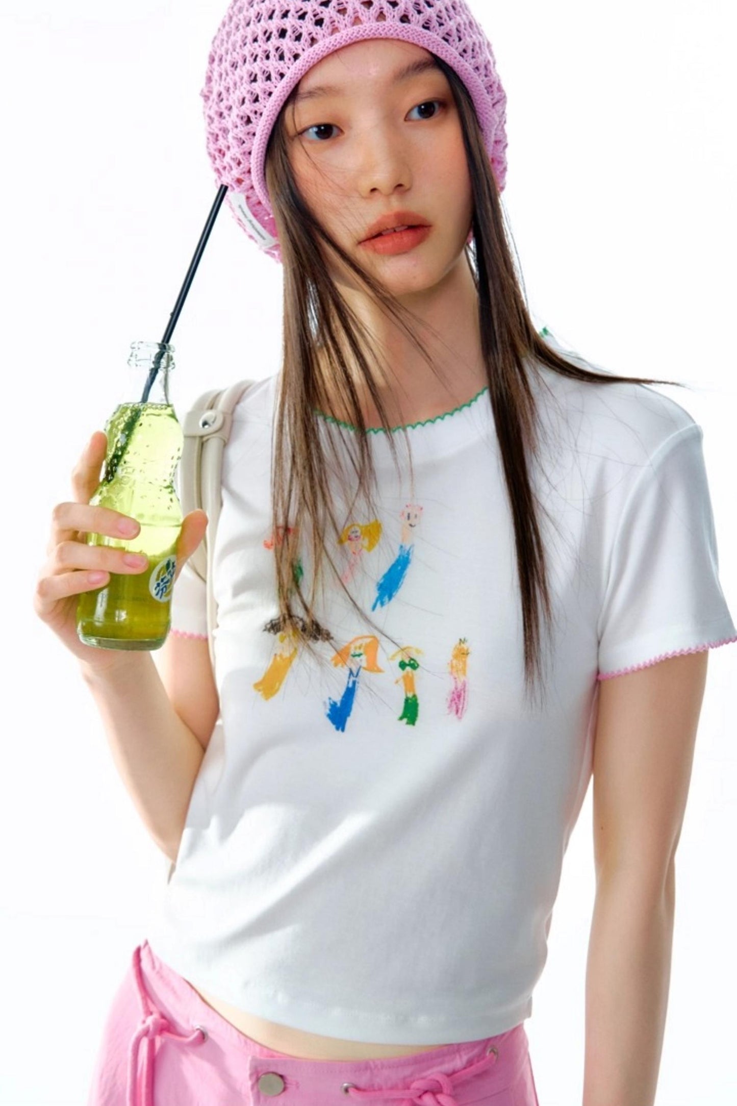 Mermaid Hand-Painted Tee