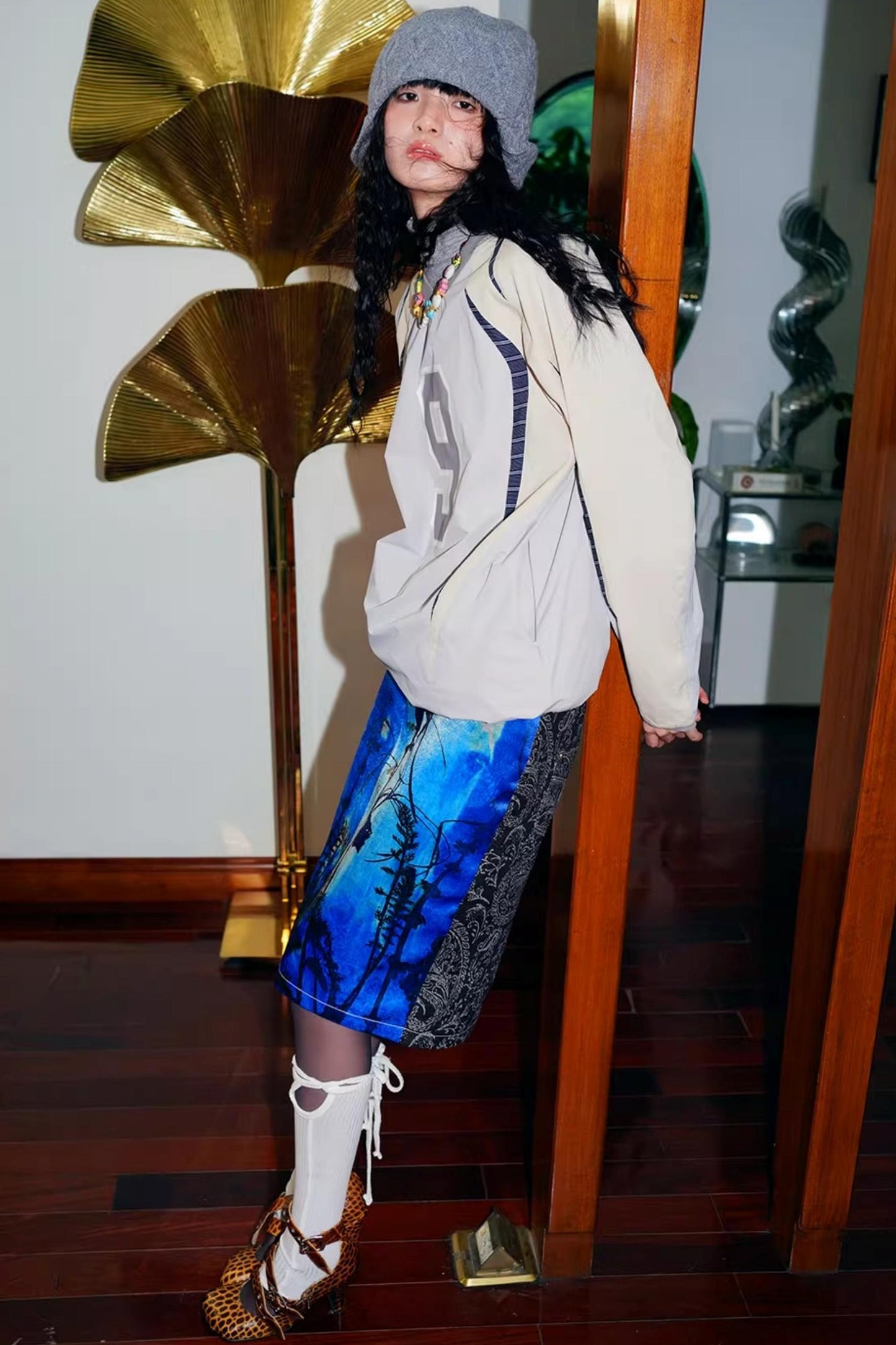 Autumn Retro Long-Sleeved Sweatshirt