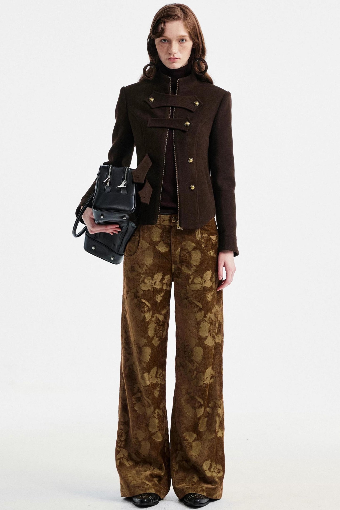 Two-Tone Wool Sweater