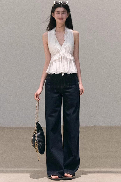 Sun-Kissed Floral Denim Set-Up